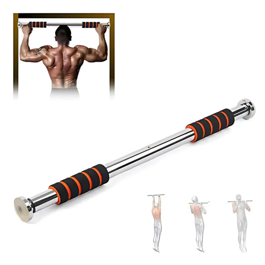 Barra Fixa de Porta Ajustável – Suporta até 100kg | Treino Completo em Casa
