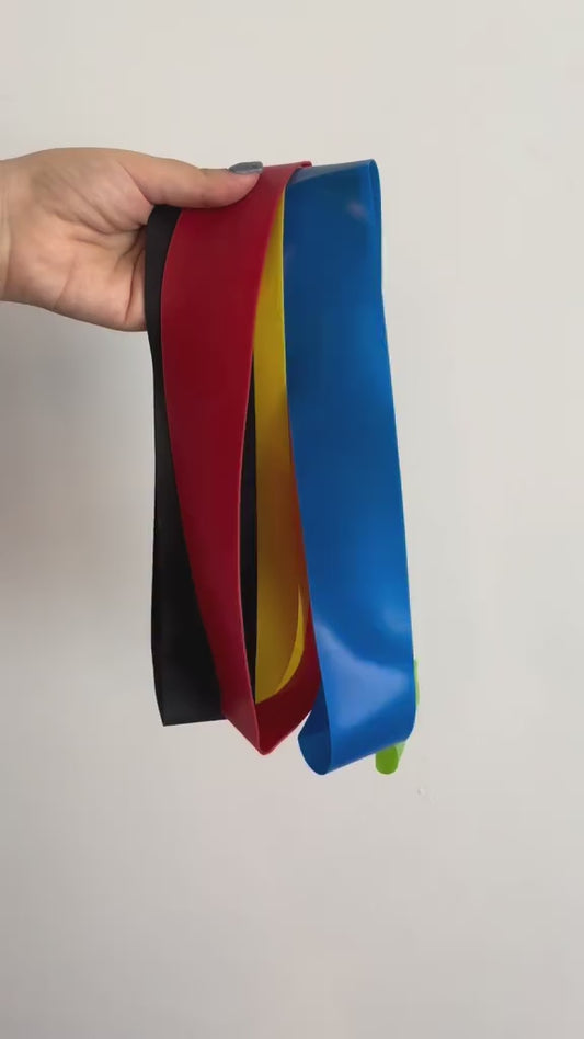 Kit Elásticos de Resistência Pro – Ideal para Treino em Casa